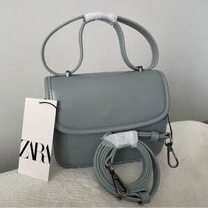 ZARA Blue Crossbody Bag